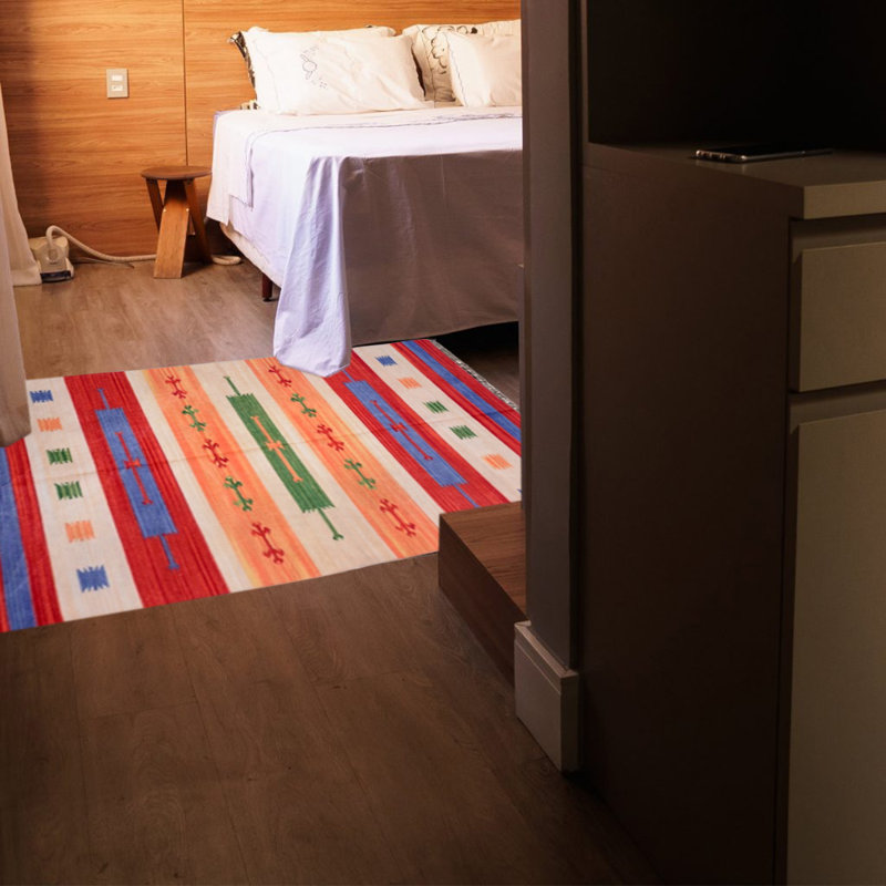 Burgos Geometric Hand Woven 115cm X 175cm Area Rug