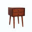 Table de chevet avec 2 tiroirs, petite table d'appoint avec rangement-1160650396