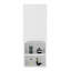 Armoire à pharmacie moderne avec tablettes ouvertes et intérieures - H 32,48 po x l 10,35 po x P 12,12 po-94239285