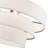 4 - Light Steel Dimmable Drum Chandelier-254080577-254080576