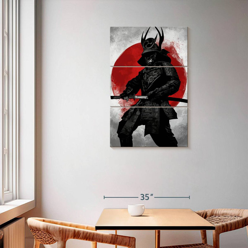 Leisha Samurai II, 57" H x 36" W