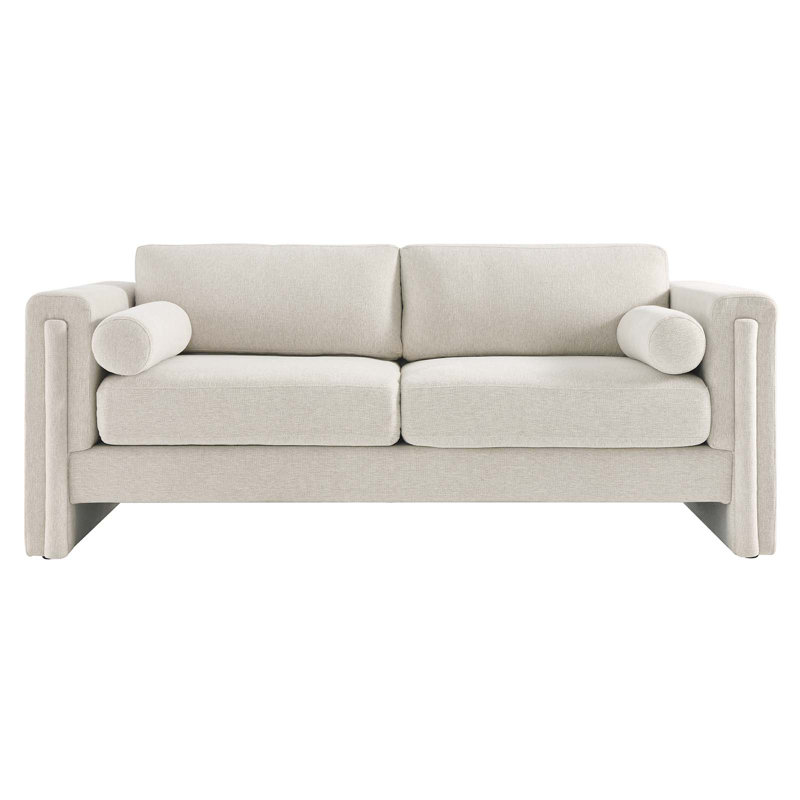 Modway Visible Sofas, Ivory 100% Polyester