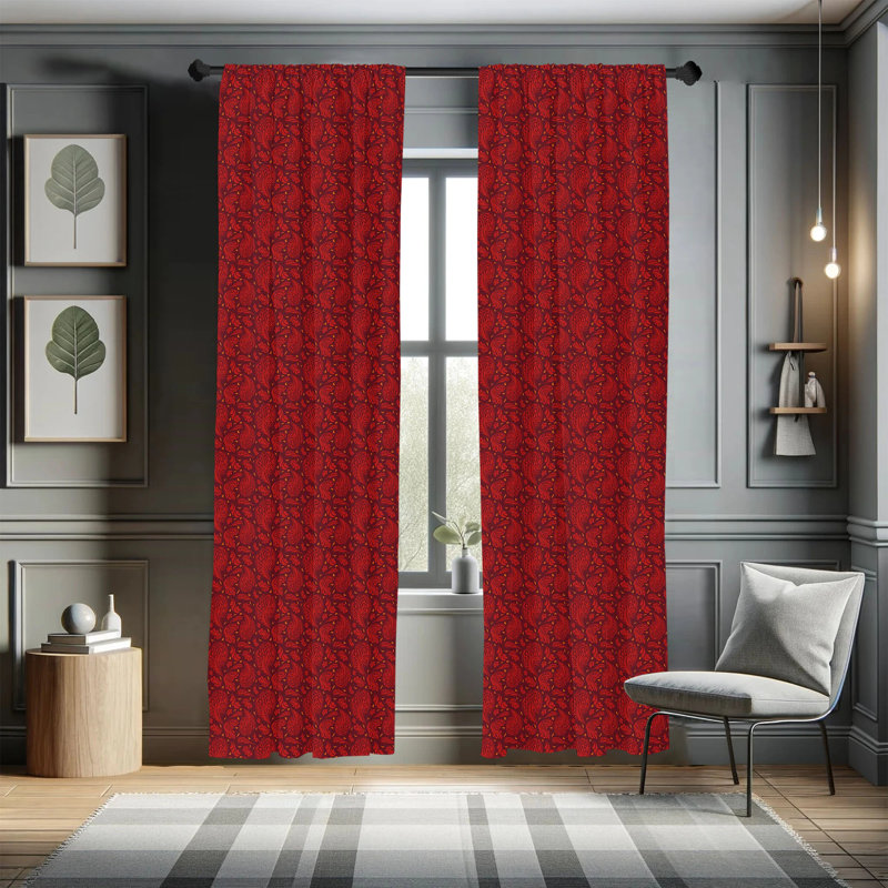 Semi-Sheer Rod Pocket Sliding Panel, 28" x 63"
