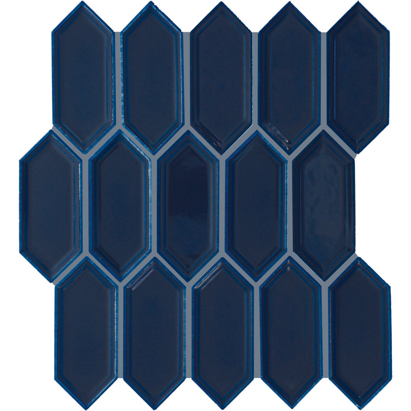 Carreau de mosaïque en céramique émaillée 2 x 5 Daltile Luminique (12 pièces par carton) (8,76 pieds carrés par carton)