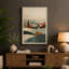 Rolling Hills at Dusk Minimalist - Wrapped Canvas-1850102977-1850102982