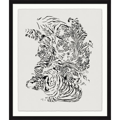 Psychedelic Safari 1 Print by Mat Sanders