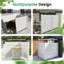 Cloison de protection durable en vinyle
