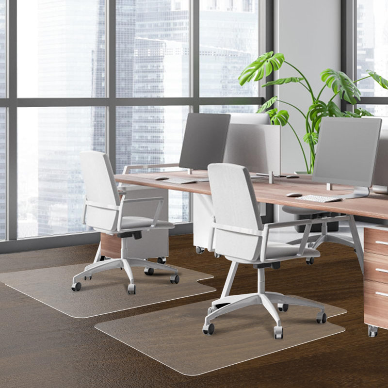 Tapis de chaise à bord biseauté, L 30 po x L 48 po