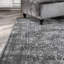 Tapis oriental gris foncé Shipley-1243876779