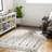 Swampscott Geometric Machine Woven Beige/Gray Area Rug-1566795565