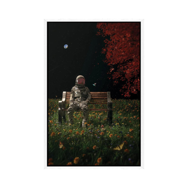 An Interlude by Nicebleed - No Frame Rectangle Print, White Framed, 101.6cm H x 66.04cm W x 3.81cm D
