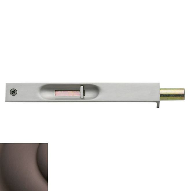 Flush Bolt, Venetian Bronze