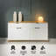 Plissee Sideboard 4 Door 2 Drawers