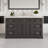 Didomenico 60"W X 22"D Bathroom Vanity With White Carrara Quartz Countertop And Undermount Porcelain Sink-375999515
