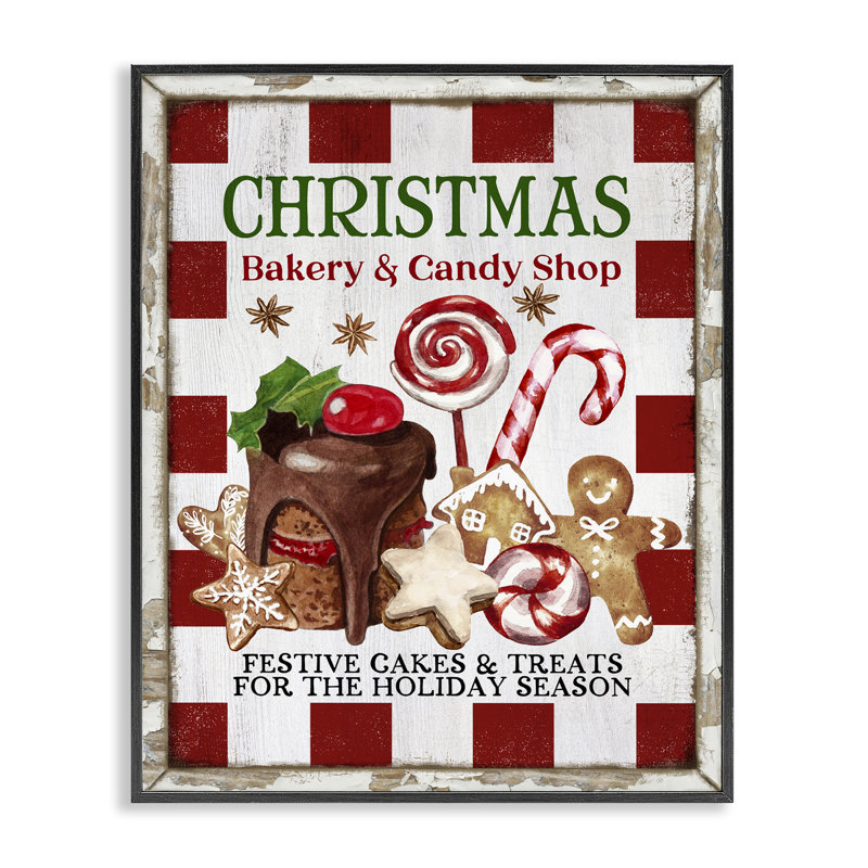 Art de giclée encadrée par Christmas, Giclée encadrée noir minuit, H 20 po x l 16 po