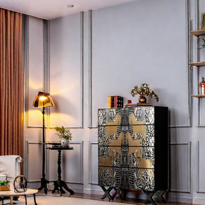 Commode d'appoint Vintage French Porch Cabinets