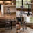 Arefa Swivel Upholstered Faux Leather Adjustable Height Counter Stool with Iron Frame-1312167669