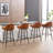 Faux Leather Upholstered Bar Stools-531926006