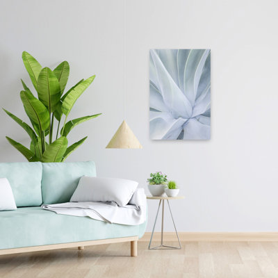 Art contemporain contemporain, paysage de plantes grasses abstraites
