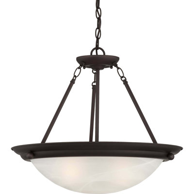 Luminaire suspendu d'intérieur convertible 2 lumières Lunar
