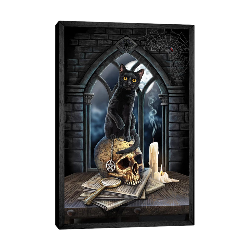 Spirits Of Salem by Lisa Parker - Print on Canvas, 101.6 cm H x 66.04 cm W, Black Framed