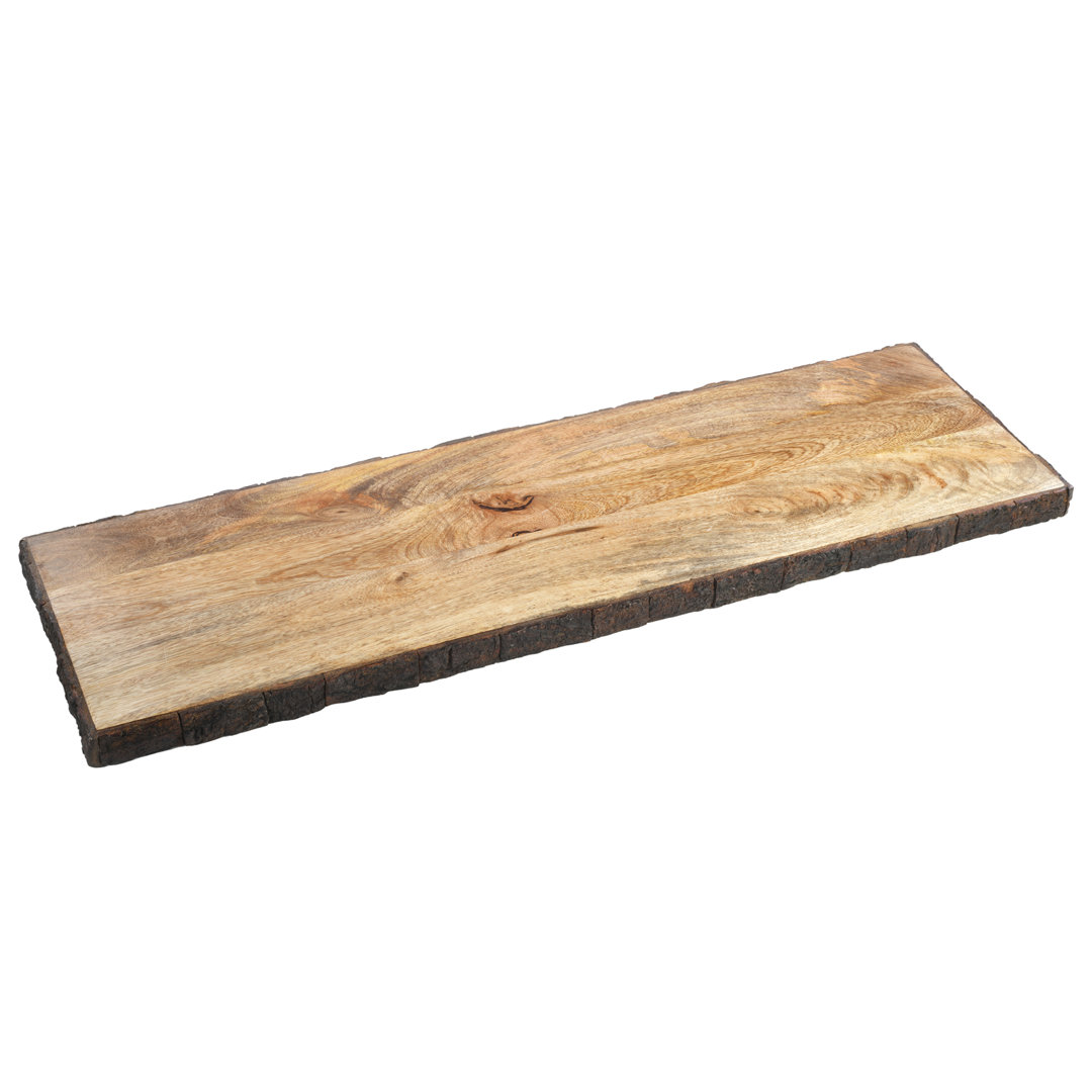 Deb Bark Plank Platter Millwood Pines 