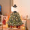 Arbre à mannequin artificiel 5 pi avec 465 branches et 50 lumières DEL blanc chaud