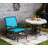Glider Chair (Blue,Dark Gray)
