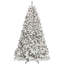 Arbre de Noël artificiel enneigé avec pommes de pin-1922928936