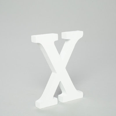 Text & Numbers Letter Block