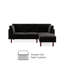 Auryon Small Double 204.5cm Velvet Futon Sofa-87857637