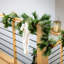 Artificial 9' LED Mixed Pine Christmas Garland with Pinecones, Green