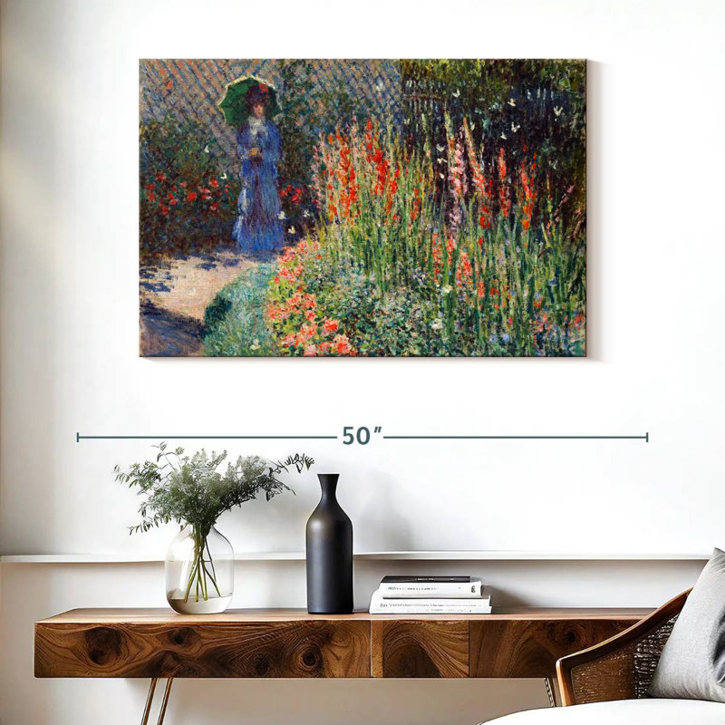 Parterre de fleurs Harnek 1876, H 26 po x l 39 po