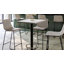 Plateau de table rectangulaire en stratifié avec base ronde et anneau de pied Basnight-1763500529-1842853329
