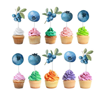 Berries Cupcake Toppers for kids