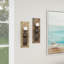 Ensemble de porte-appliques murales
