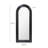 Rattan 70" Floor Mirror-438416773