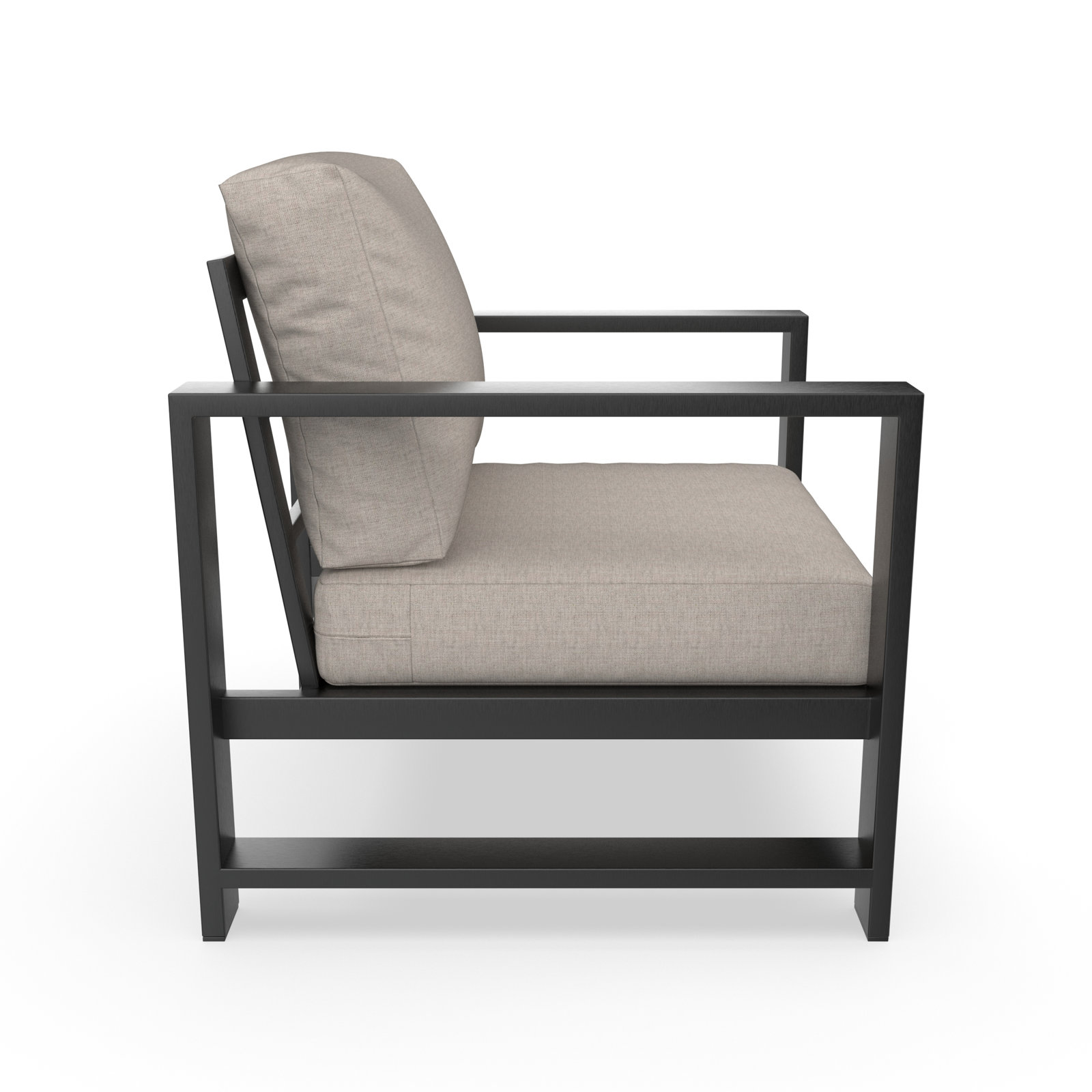 Dulcie Sunbrella® Patio Lounge Chair, Cast Silver Sunbrella®