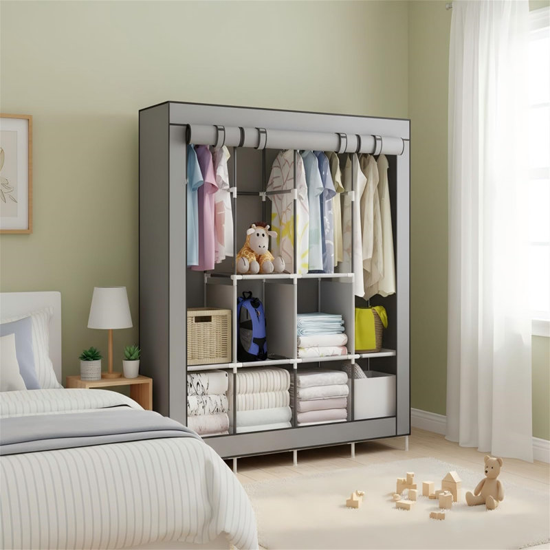 170cm Portable Wardrobe
