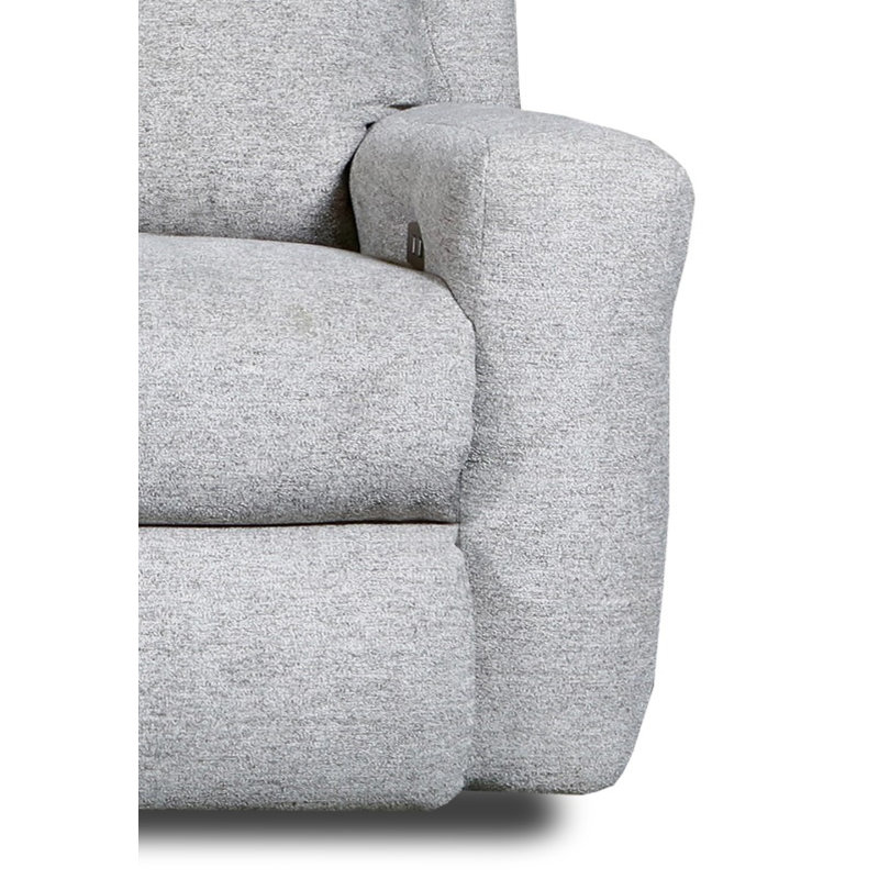 Canapé inclinable 83 po Metro, Manuel, Polyester crème