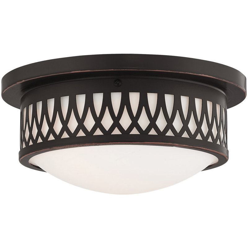 Ibeth Glass Flush Mount