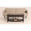 Table basse à pieds double en bois massif 39,96 po-548543029-548543030