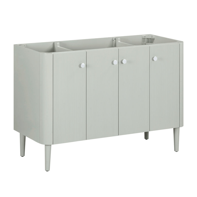 Haley 48 in. Single Sink Bathroom Vanity in Soft Sage
