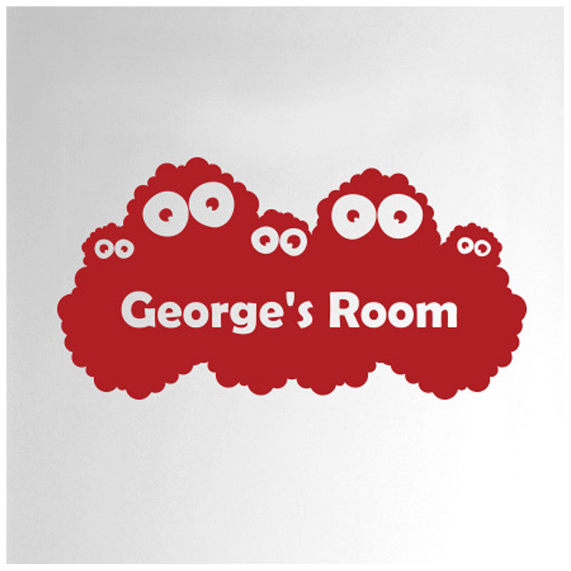 Wall Decal, Dark Red