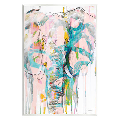 Art abstrait abstrait "Doodle" par Kamdon Kreations