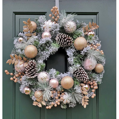 Handcrafted Faux 24'' Wreath