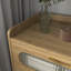 Commode 6 tiroirs, grande commode double avec tiroirs larges, commode moderne, armoire de rangement
