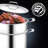 NutriChef 8 Quarts Stainless Steel Stock Pot