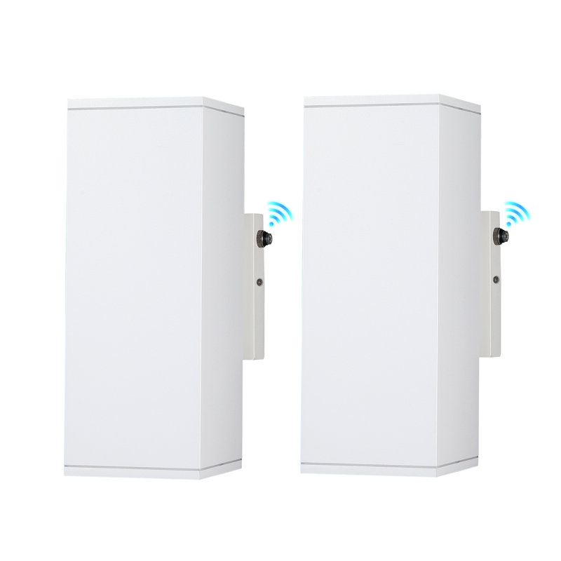 2-Pack LED Dusk to Dawn Wall Light, IP65 Waterproof Outdoor Wall Sconce, Modern Wall Lantern for Patio, Doorway, Garage