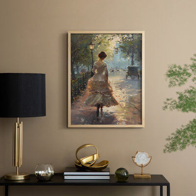 «WOMEN Series DCXCVII», reproduction encadrée - bois massif